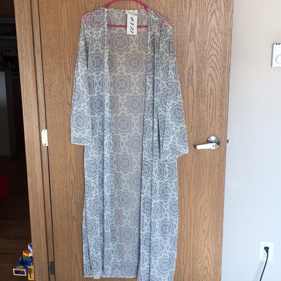 Peach Love California Tops - Duster